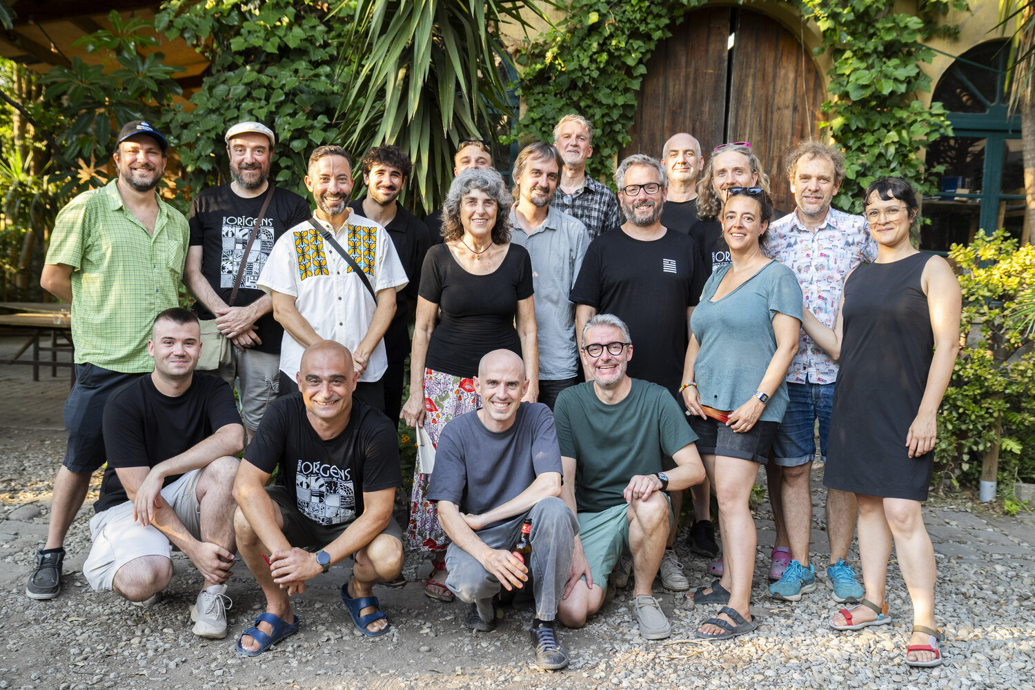The artists participating in the exhibition