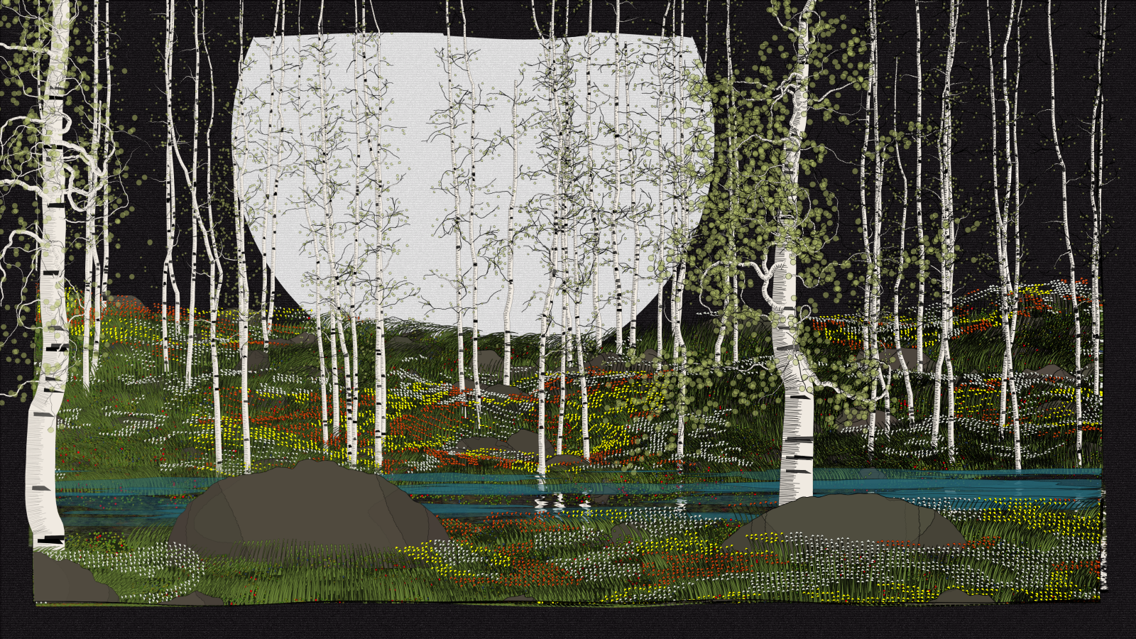 one million trees output